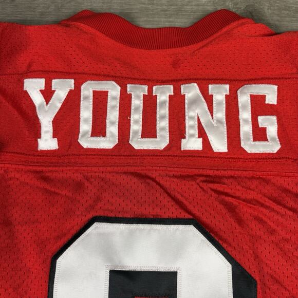 Steve Young 49ers Mitchell & Ness 75th Anniversary Throwbacks 1994 Jersey Sz 60 - Picture 14 of 16